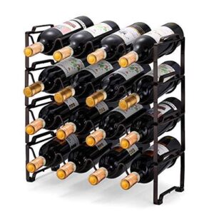 4-Tier Stackable Water Bottle & Tumbler Storage Rack