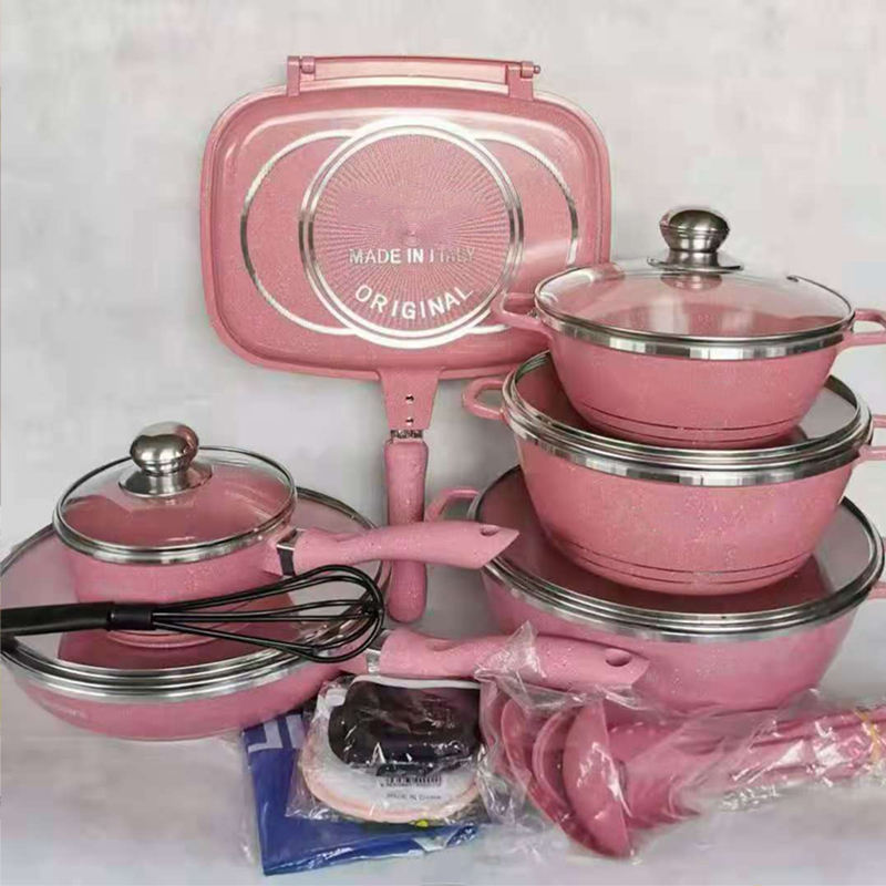 Premium Multi-Piece Non-Stick Pots & Pans Set